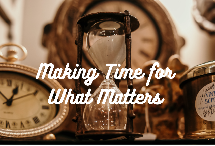 How to Make Time for Projects